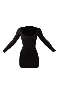 Black Rib Corset Seam Square Neck Mini Bodycon Dress 11 Black Rib Corset Seam Square Neck Mini Bodycon Dress -Cheap Dress Store 0916e53ba631de2b6d32b470511478ec6f6c9051 cnd1316 5