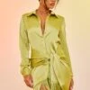 Lime Satin Drape Detail Tassel Hem Shirt Dress 2 Lime Satin Drape Detail Tassel Hem Shirt Dress -Cheap Dress Store 09fe8d13e8bf8aaa0a8b69ca1f063923386d4732 cnd7687 1