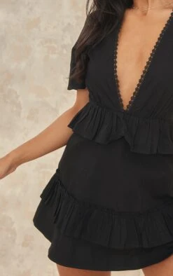 Black Short Sleeve Tiered Skirt Shift Dress 10 Black Short Sleeve Tiered Skirt Shift Dress -Cheap Dress Store 0b09597c8163c932aa40e8f28285ecf3b792c127 cnd6437 4