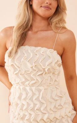 Nude Textured Effect Spaghetti Strap Bodycon Dress -Cheap Dress Store 0ba659eb4c714ac5e5585915b917228d2f8e2231 cnd2019 4