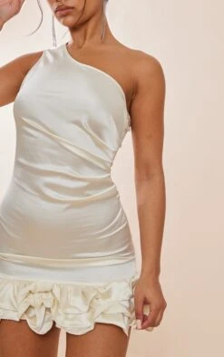 Cream Satin One Shoulder Frill Hem Bodycon Dress 10 Cream Satin One Shoulder Frill Hem Bodycon Dress -Cheap Dress Store 0bb2192720ba8de294725a6c709d57cedb03042f cnd2188 4
