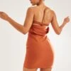 Rust Linen Look Bandeau Back Cut Out Detail Shift Dress -Cheap Dress Store 1140429aa1d81a6b426db9323a1baee782803953 cnd5929 1
