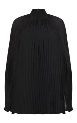 Black Pleated Cape High Neck Shift Dress -Cheap Dress Store 15751239c20117d01369d657163dc394c585a8ea cmn7019 5