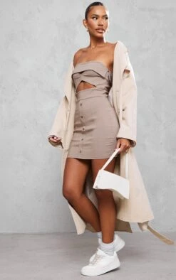 Taupe Bandeau Cut Out Button Down Bodycon Dress -Cheap Dress Store 1ef25bb6a2a276c4a5504af06f86826aa2d8c335 cnd4020 3