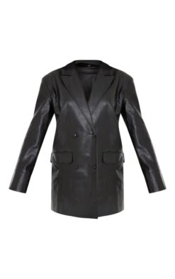 Black Faux Leather Oversized Blazer Dress -Cheap Dress Store 1fb9679270425e06f50319308199f65da1239944 cna3016 5
