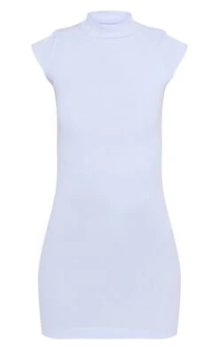 Light Blue Contour Rib Cap Sleeve Bodycon Dress -Cheap Dress Store 22e2f5aa046943e896aeacd47fb7e3f92c678584 cnd4014 5