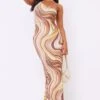 Brown Swirl Print Burnout Mesh One Shoulder Maxi Dress 2 Brown Swirl Print Burnout Mesh One Shoulder Maxi Dress -Cheap Dress Store 2411cc494cd0c8b37f94b0cc6cd1aba0bb6ee1de cne2701 1