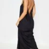 Black Low Back Oversized Maxi Beach Dress -Cheap Dress Store 306980a109117800fe2afd49521f0a892f7bac56 CMD5926 1