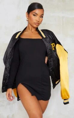 Black Rib Split Hem Square Neck Long Sleeve Bodycon Dress 9 Black Rib Split Hem Square Neck Long Sleeve Bodycon Dress -Cheap Dress Store 31ceda9270d5f83ec4744da88ca0b08c7ee851e1 cmt9397 1