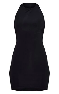 Black Slinky Knot Back Detail Bodycon Dress -Cheap Dress Store 47f04991db1795c082bba11cf82ef7d563fd2549 cnd2274 5