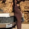 Chocolate Brown Knitted Back Plunge Racer Maxi Dress 1 Chocolate Brown Knitted Back Plunge Racer Maxi Dress -Cheap Dress Store 505f4ed9a8dfabf1ed2d3f9bb8afec210d32c218 cnc2780 1