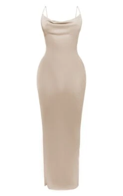 Gold Metallic Thread Cowl Strappy Maxi Dress -Cheap Dress Store 52f621108407cbf3b4f6c522222a3dad6af24dc9 cne4602 5