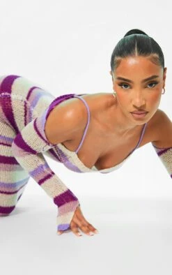 Lilac Stripe Open Knit Maxi Dress & Sleeves 10 Lilac Stripe Open Knit Maxi Dress & Sleeves -Cheap Dress Store 591b72f9445f0eacfdf4c6343f0787cfc785f9e4 cnc5961 4