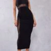 Black Slinky Mesh Insert Racer Midaxi Dress -Cheap Dress Store 5fc4c2d4b0ab3e61b5e20836377e7d4a6794ea4b cnb2747 1