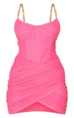 Hot Pink Corset Chain Strap Bodycon Dress -Cheap Dress Store 5fe03300f088a86b147e41db8eb559003fdbdd9b cmu7951 6