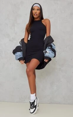 Black Contour Rib Racer Neck Bodycon Dress 10 Black Contour Rib Racer Neck Bodycon Dress -Cheap Dress Store 64ffe19ed05076d617bab3b5c651d5ae7e34038e cmv8436 3