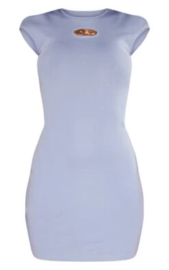 PRETTYLITTLETHING Blue Ribbed Trim Detail Bodycon Dress -Cheap Dress Store 65c582261b413648fc2e1d78002a18bf288aeae4 cne3786 5