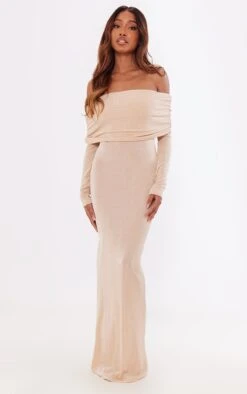 Stone Acetate Slinky Bardot Long Sleeve Maxi Dress -Cheap Dress Store 68ebbdb4b6dff6a7d96cd73599e4ec2c66ed8a7f cnd7640 3
