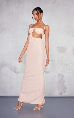 Orange Linen Look Underwired Side Cut Out Strappy Maxi Dress 9 Orange Linen Look Underwired Side Cut Out Strappy Maxi Dress -Cheap Dress Store 73a3c9815651ecf00fb27750568a865e0fe5d6b2 cne1406 3