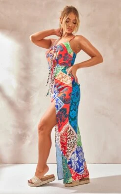 Multi Multi Paisley Print Asymmetric Tie Strappy Midaxi Dress 9 Multi Multi Paisley Print Asymmetric Tie Strappy Midaxi Dress -Cheap Dress Store 76d4190ea04f2f3418ef7bc4fcb3e0b8848e19cd cne6510 3