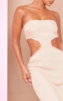 Stone Linen Look Bandeau Side Cut Out Maxi Dress 10 Stone Linen Look Bandeau Side Cut Out Maxi Dress -Cheap Dress Store 7b72dcad6e3c3ea1408f699186b7a98018f19749 cnd5905 4