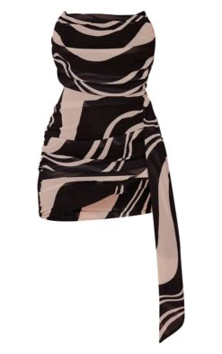 Black Swirl Print Draped Chiffon Bandeau Bodycon Dress -Cheap Dress Store 7bfa0167aeb28a67d7ef742be1955253f2e19168 cmz8352 6