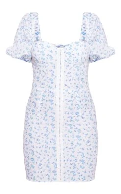 Blue Ditsy Floral Corset Floaty Sleeve Bodycon Dress -Cheap Dress Store 93ec254f9f033dfaf9c35f7b730c95f55f62e93d cnd4282 5