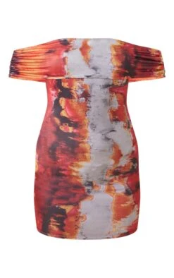 Multi Washed Camo Print Slinky Bardot Drape Bodycon Dress -Cheap Dress Store 9b0e83a5e9c6f8c507498a67d21544f30b0faf61 cnd5822 5