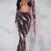 Brown Animal Print Mesh Cup Detail Long Sleeve Maxi Dress 2 Brown Animal Print Mesh Cup Detail Long Sleeve Maxi Dress -Cheap Dress Store a7dc96e7c6751326be08fbec27152c4bd64fa552 cna4895 1