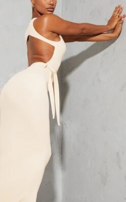 Stone Rib Cut Out Back Detail Tie Waist Midaxi Dress -Cheap Dress Store a7f0fd8b96d8b197dc057fcf697ea0b8d1f2c487 cmt7542 5