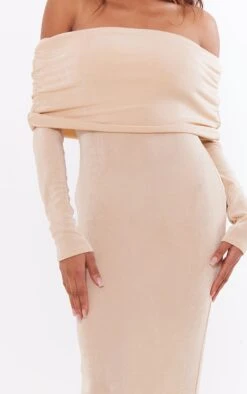 Stone Acetate Slinky Bardot Long Sleeve Maxi Dress -Cheap Dress Store b1dd7da8ff1383dd9d50c5d253ce1517a5000656 cnd7640 4