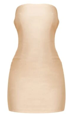 Stone Linen Bandeau Back Cut Out Detail Shift Dress -Cheap Dress Store b2ec8876230fc82dc011f6bcb3dce14f90078d2e cnd5926 5