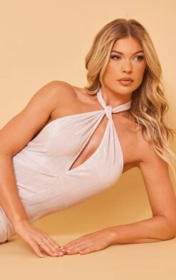 Stone Plisse Knot Halterneck Maxi Dress 9 Stone Plisse Knot Halterneck Maxi Dress -Cheap Dress Store b351c899ee0813446e3cafa33ddd7572de1faee1 cne3010 4