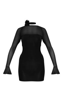 Black Slinky Cut Out Mesh Flared Sleeve Bodycon Dress 11 Black Slinky Cut Out Mesh Flared Sleeve Bodycon Dress -Cheap Dress Store be064d129efaab54ee38fdc87b78537b73827a99 cnc2324 5