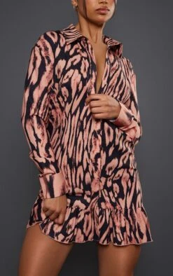 Brown Leopard Print Cuff Sleeve Frill Hem Shirt Dress 10 Brown Leopard Print Cuff Sleeve Frill Hem Shirt Dress -Cheap Dress Store cc69ee37acef1722e5e12950e10551a590dbfd92 cnc6629 4