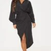 Black Midi Shirt Dress -Cheap Dress Store ce2fa77ede7895b2027d905b0728d53ee6a8f161 cmc5396 1