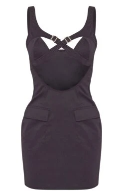 Black Woven Buckle Trim Cargo Style Bodycon Dress -Cheap Dress Store ceb362f8dffd9055fc06f6d507e6b18096a0b14f cne2689 5