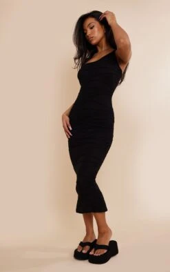 Black Textured Double Strap Midaxi Dress 9 Black Textured Double Strap Midaxi Dress -Cheap Dress Store e41c968684e808b6c01036b45918f4c0b21756c8 cnd5444 3