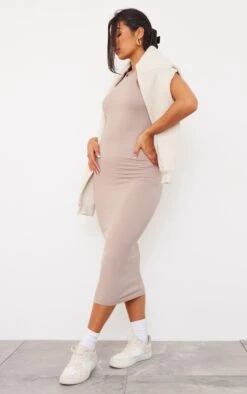 Stone Structured Contour Rib Racer Neck Midaxi Dress -Cheap Dress Store e9571e5059e3a316f5db405c98d11bbee46abcf9 cmz1762 3