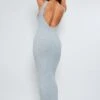 Grey Marl Knitted Back Plunge Racer Maxi Dress -Cheap Dress Store f2b421586ac468dc9a6c1f12e32dbe0124be4b0d cnd7384 1