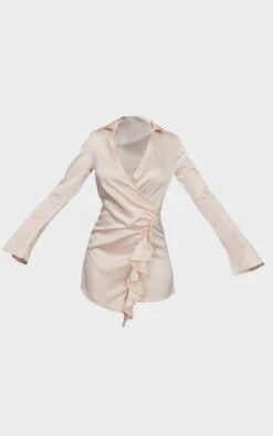 Cream Satin Wrap Frill Detail Shirt Dress 11 Cream Satin Wrap Frill Detail Shirt Dress -Cheap Dress Store feadbf5a1cea9894dba8f22c02056c5f67ae101f cnc7816 5